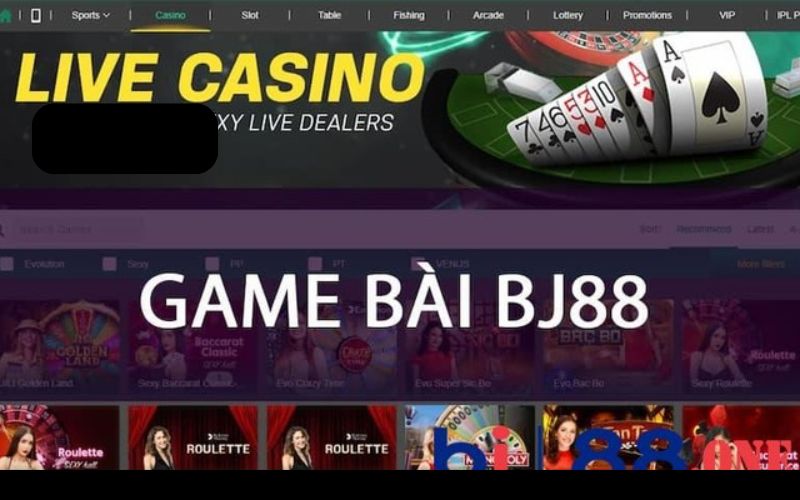 Game bài Bj88 châu Á đỉnh cao